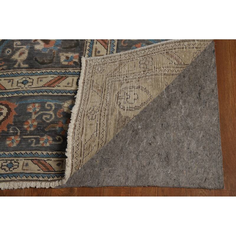 Tabriz Persian Vintage Area Rug Handmade Wool Carpet - 8'5" x 11'0"