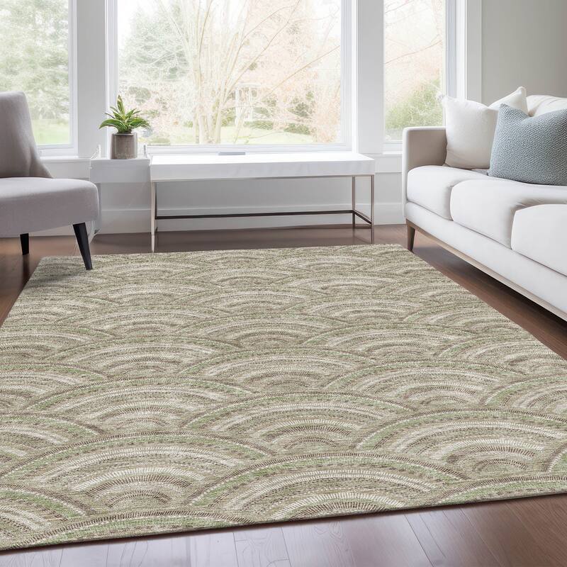 Premium Washable Super Soft Transitional Stacks Mayfield Rug