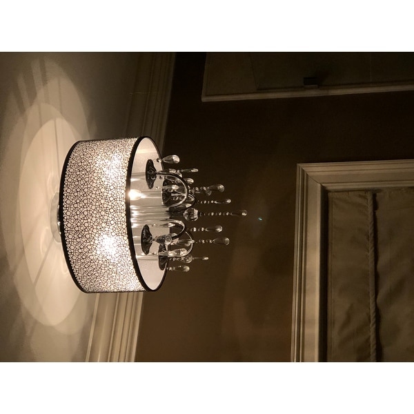 Top Product Reviews For Bubble Shade Crystal And Chrome Flushmount Bubble Shade Crystal And Chrome Flushmount Chandelier