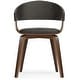 preview thumbnail 52 of 100, WYNDENHALL Calinda Mid Century Modern Bentwood Single Dining Chair - 20.5"w x 21.7"d x 30.9"h