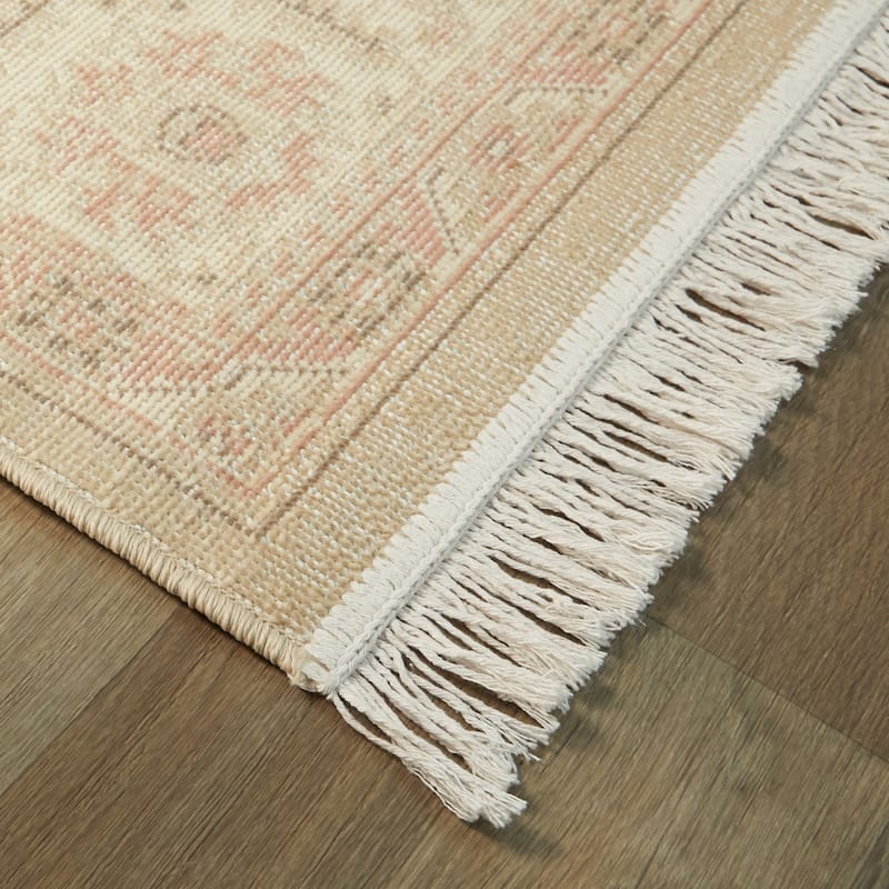 Kesgrave Traditional Medallion Recycled Area Rug