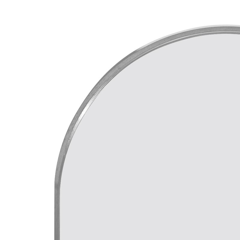 65'' x 22'' Aluminium Alloy Arch Full Length Mirror with Stand