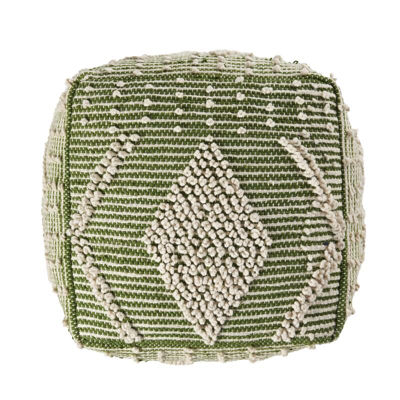 Brinket Boho Cube Yarn Pouf by Christopher Knight Home
