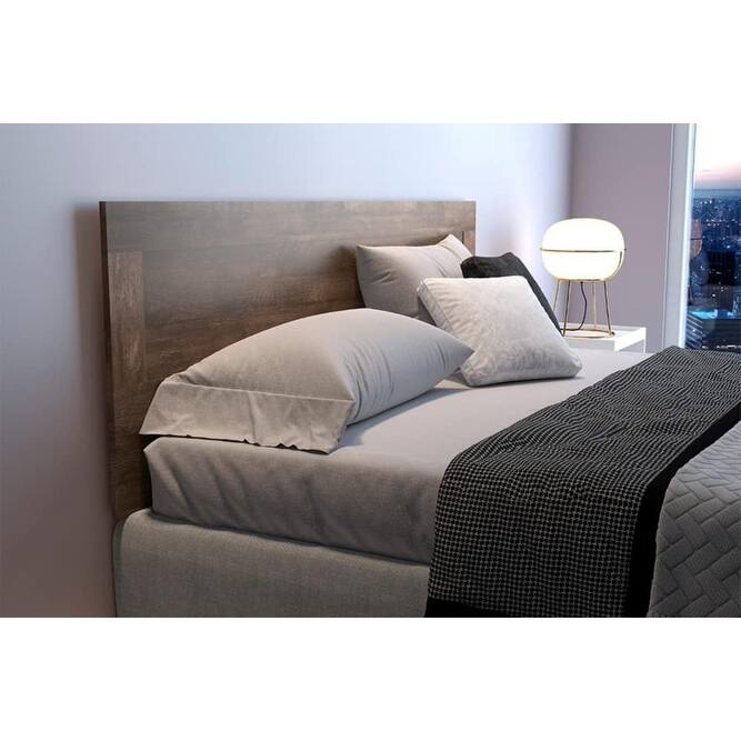 Midtown Concept Headboard Platform Bed Room Furniture MDF Wood Wall Mount Panel Headboard for King and Queen Bed