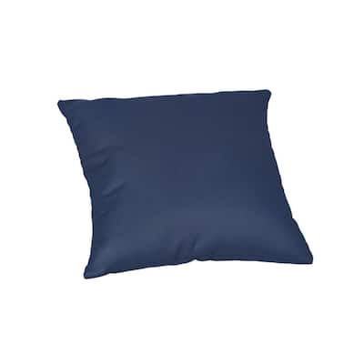 Sunbrella 16-inch square solid outdoor throw pillow