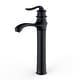 preview thumbnail 2 of 22, Karran Dartford Single Hole Single Handle Vessel Bathroom Faucet with Matching Pop-up Drain