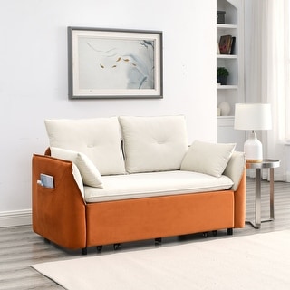 JASIWAY Modern Convertible Sleeper Sofa Chair Bed - Bed Bath & Beyond ...