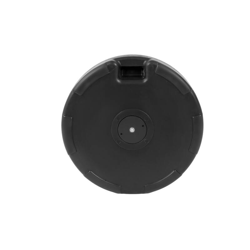 Anmytek Round Patio Umbrella Base with Fillable Port Adjustable Tightening Knob Non Slip Feet for Outdoor Deck Pool Sand