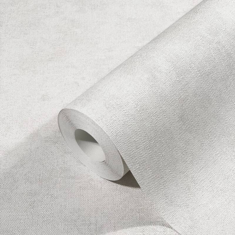 Galerie Wallcoverings Flora Plain Textured Vinyl on Non-woven Lustre Wallpaper Roll