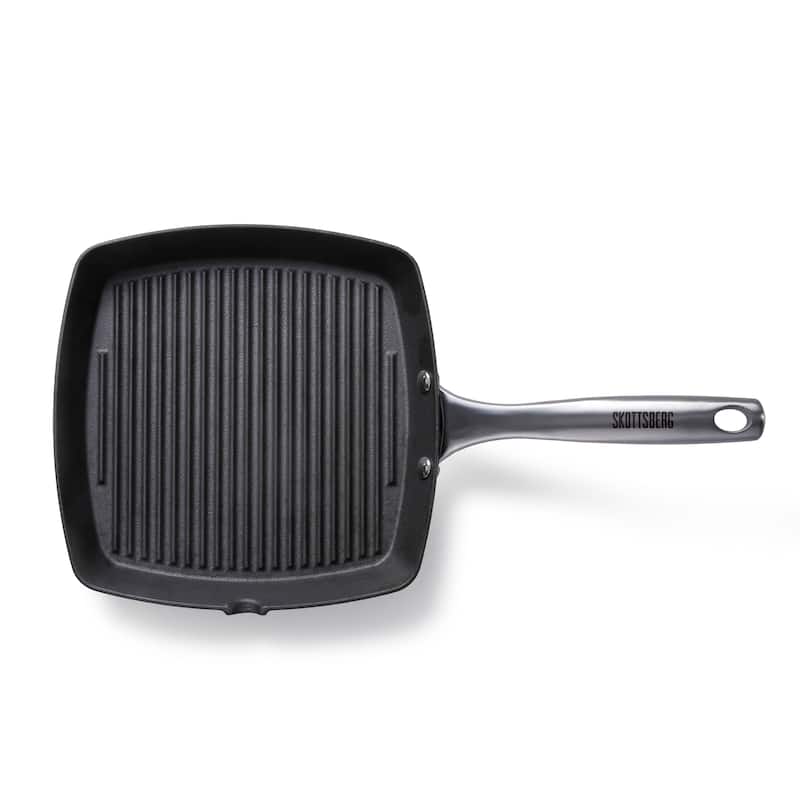 Skottsberg 9 in. Cast Iron Grill Pan