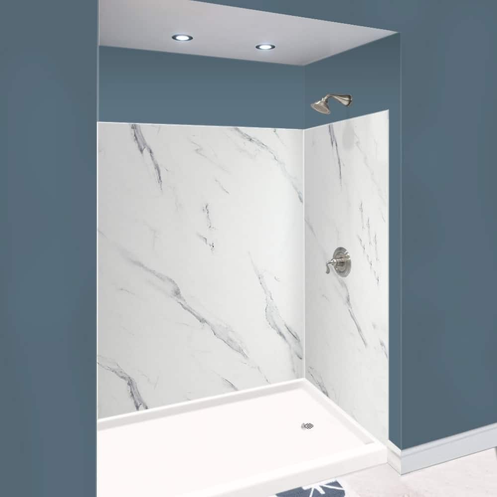 Transolid Expressions 48-in X 60-in X 72-in Glue to Wall Shower/Walls - 60" x 48" x 72"