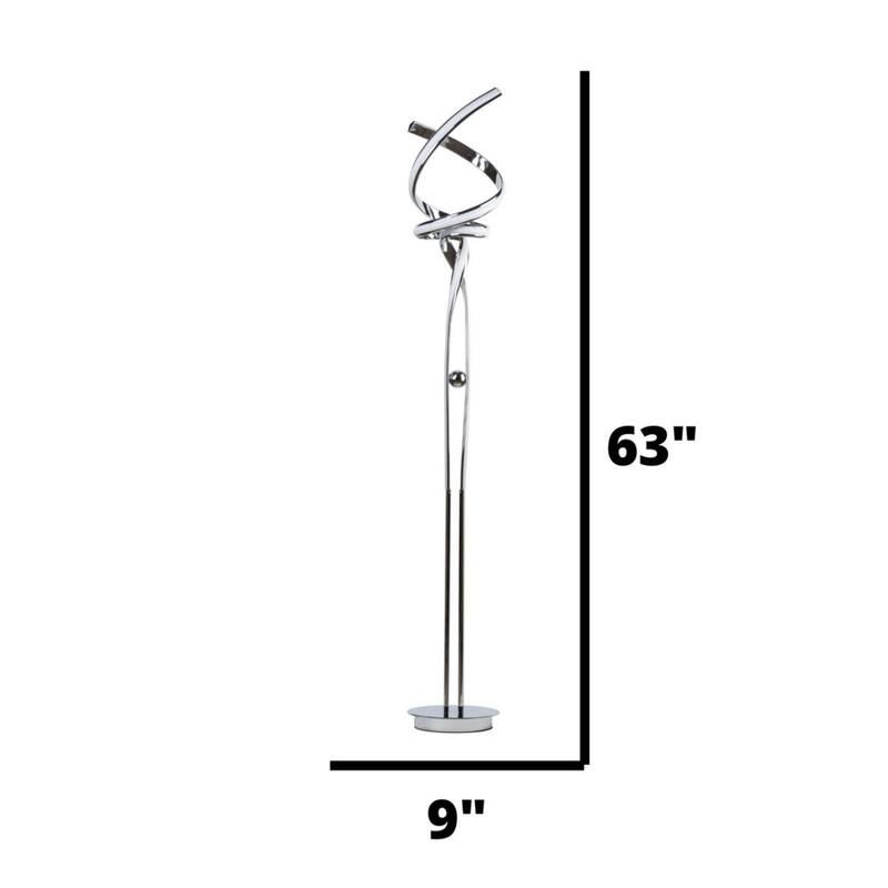 Munich Dimmable Integrated LED Floor Lamp