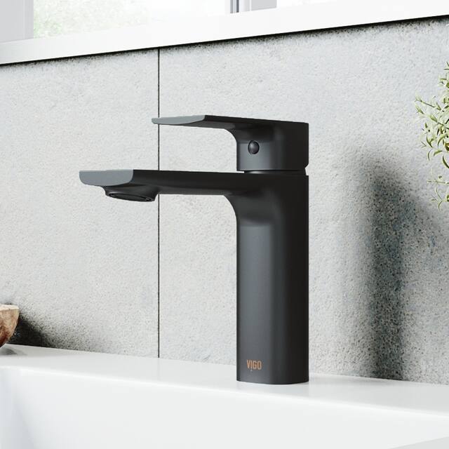VIGO Davidson Single Hole Bathroom Faucet