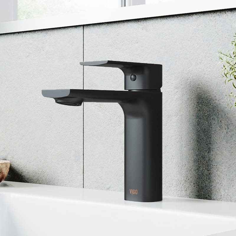 VIGO Davidson Single Hole Bathroom Faucet