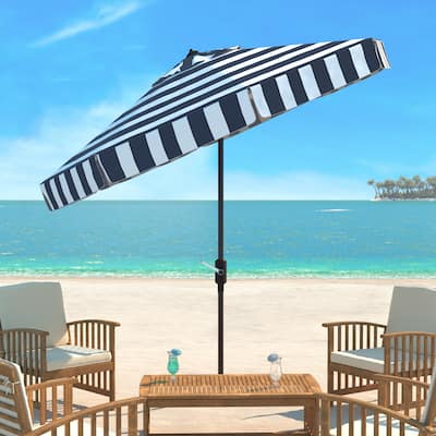 SAFAVIEH Outdoor Living Elsa Fashion Line 11Ft Round Umbrella