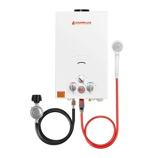 Camplux 2.64 GPM Propane Gas Water Heater with Digital Display - On Sale -  Bed Bath u0026 Beyond - 28284730