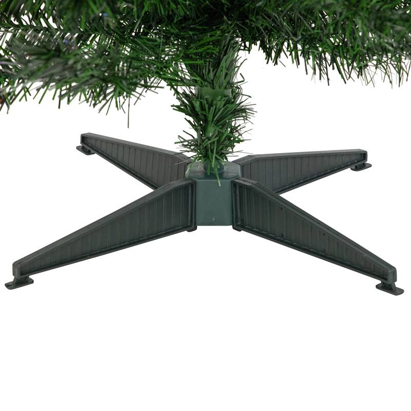 Pre-Lit Medium Multi-Color Fiber Optic Pine Christmas Tree - 6' - 6 Foot
