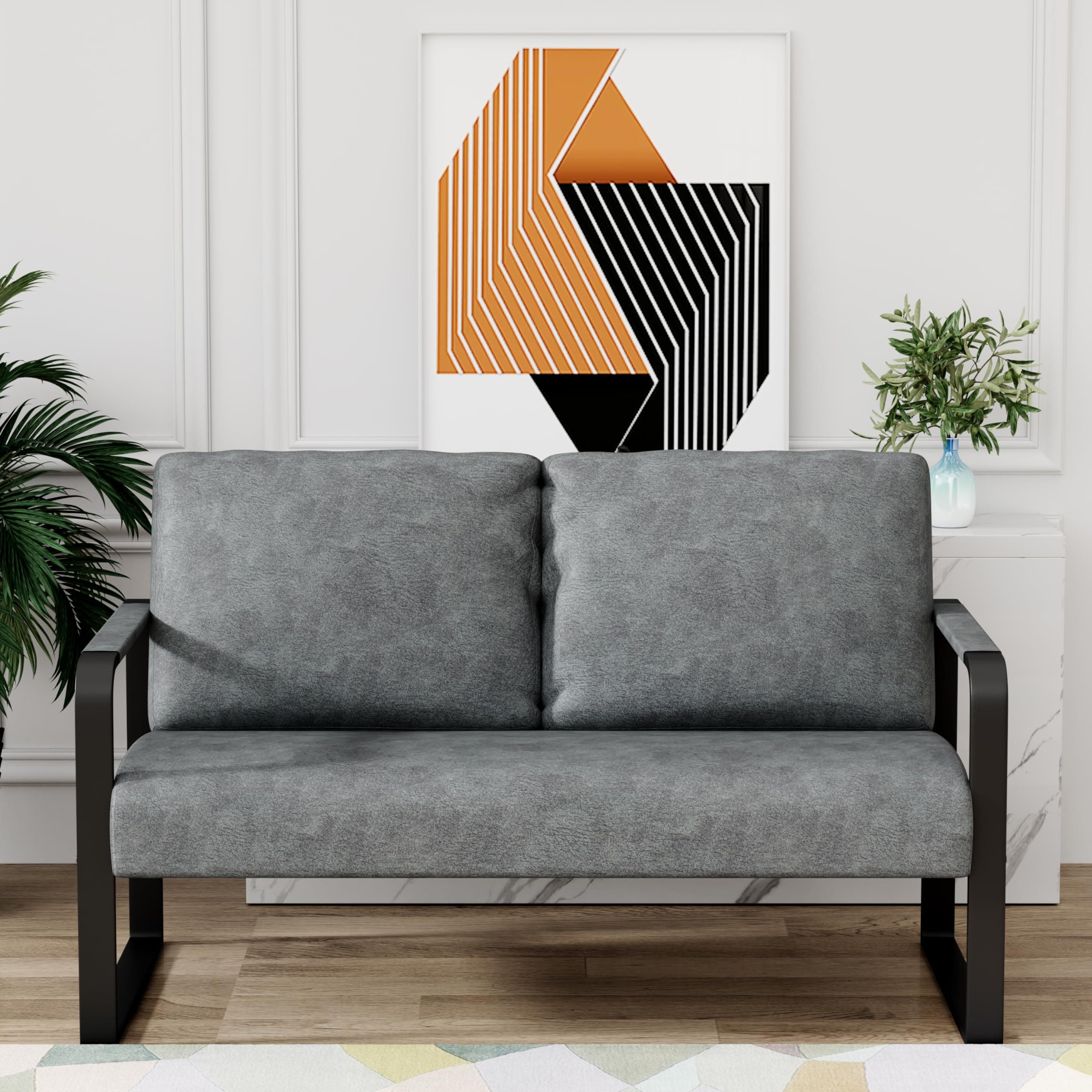 Settee shop loveseat bench
