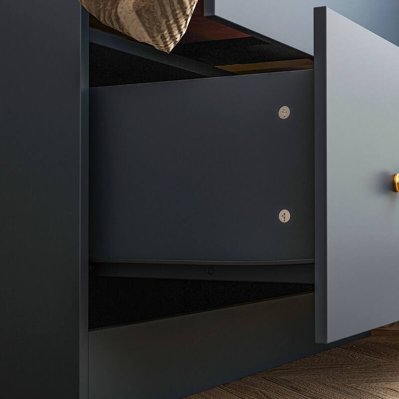 Wardrobe Closet Armoire Mirror Scalable Hanging Rod Storage Dresser