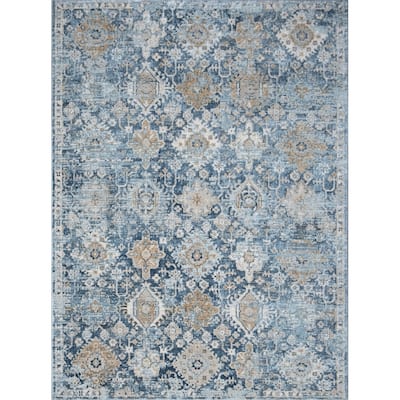 Noble GC_GEN7005 Blue Area Rug