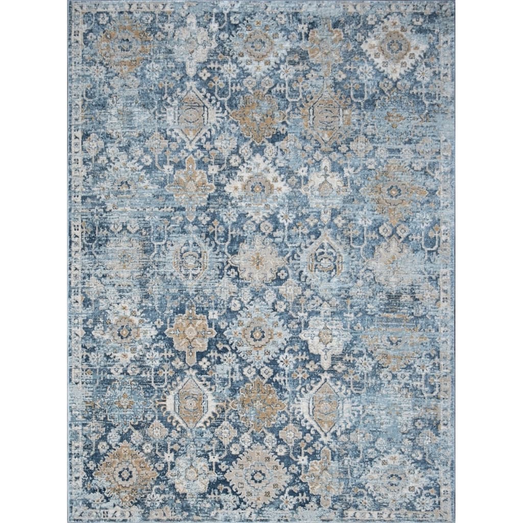 Noble GC_GEN7005 Blue Area Rug