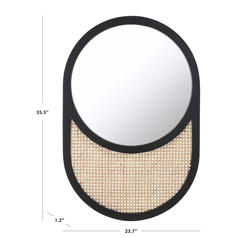 SAFAVIEH Danya 24" Mirror - 24" W x 1" D x 36" H