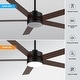 preview thumbnail 79 of 173, 42/48/52/56/62-IN LED Ceiling Fan with Light Kit and Remote(5/7-Blade)