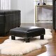 preview thumbnail 70 of 130, The Curated Nomad Performance Fabric Stardust Square Upholstered Footstool Ottoman