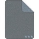 preview thumbnail 6 of 7, IBENA Stars and Stripes Baby & Children's Blanket 'Lelu Midi' 39Wx59L - Grey Blue