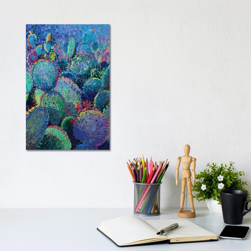iCanvas "Cactus Refractus" by Iris Scott Canvas Print