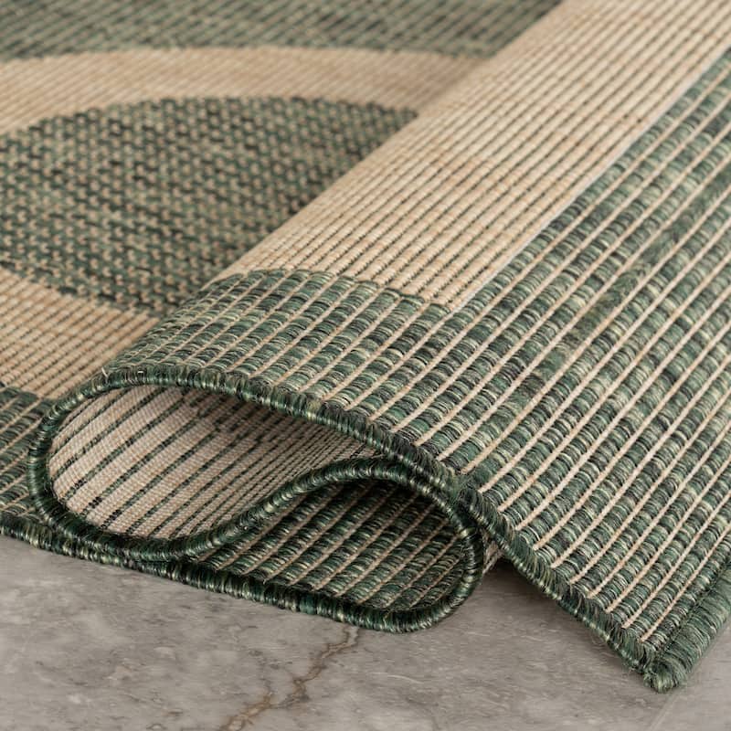 Nuloom Anslie Geometric Indoor/Outdoor Area Rug