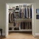 preview thumbnail 5 of 20, ClosetMaid ShelfTrack 60-96 Inch Wide Adjustable Closet Organizer