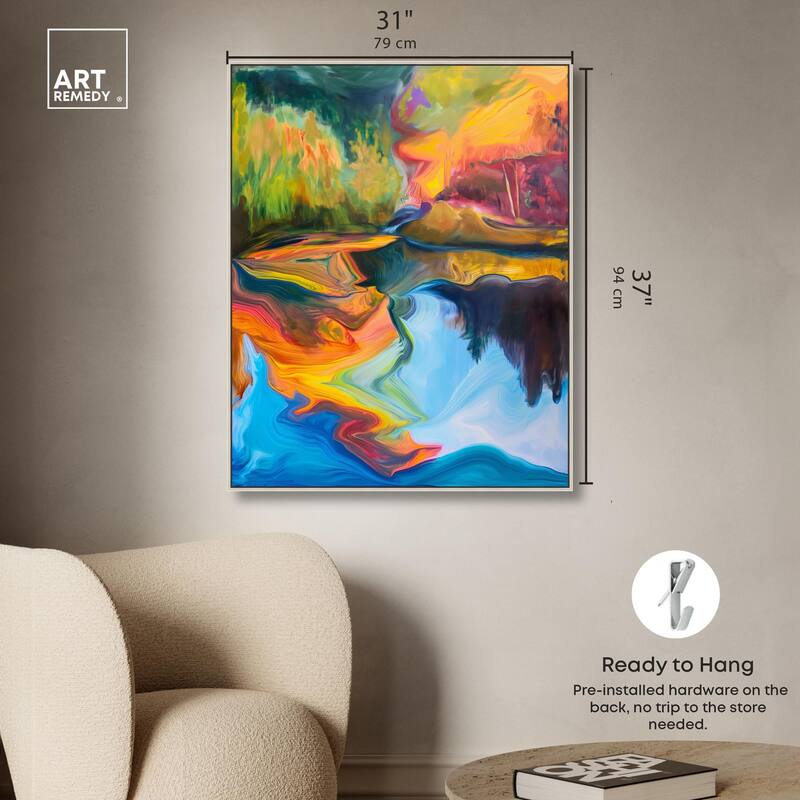 Aurora's Embrace Canvas by Art Remedy