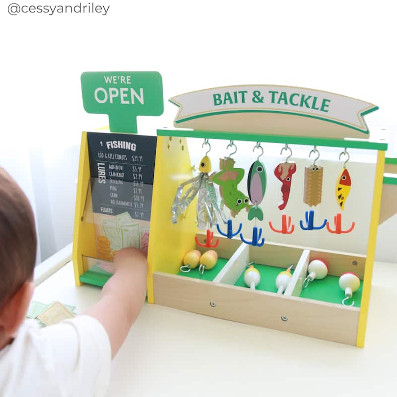 Teamson Kids My Little Helper Fishing Shop & Accessories
