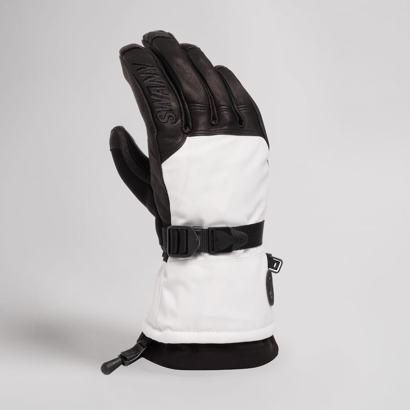 Swany Women's Gore Winterfall Glove - White / Black - S