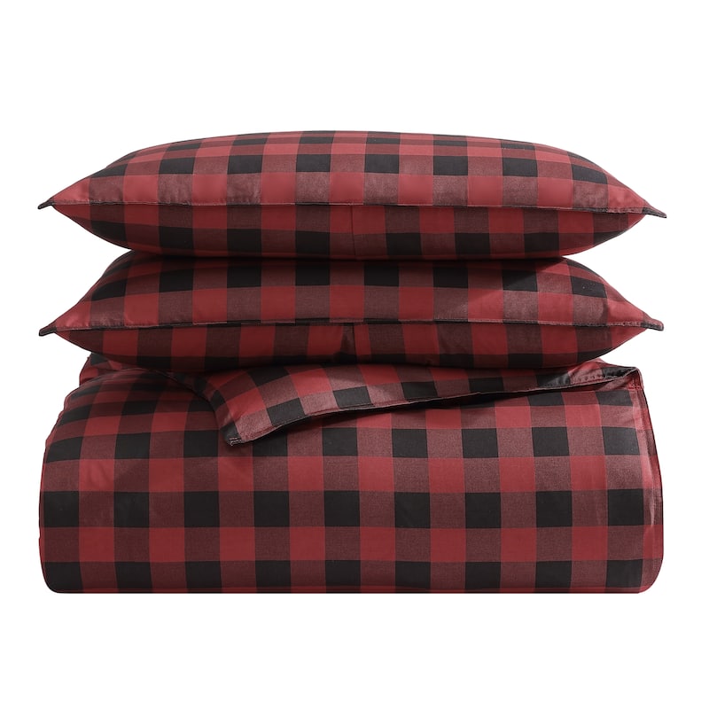 Eddie Bauer Mountain Plaid Cotton Comforter Set