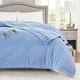 preview thumbnail 23 of 82, Beautyrest Electric Micro Fleece Heated Blanket Full - Blue