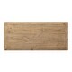 preview thumbnail 6 of 6, Two Doors Cabient Weathered Natural 39x18x35H - 54 x 84