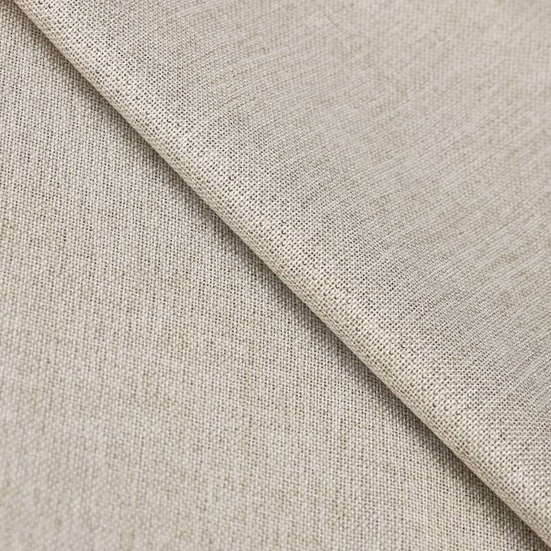 Superior Linen Washable Room Darkening Curtains, Set of 2 Panels