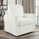 preview thumbnail 6 of 19, Furry Swivel Chair Comfy Teddy Accent Armchair Soft Padded Single Sofa Reading Chair with Pillow，Set of 1