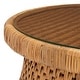 preview thumbnail 8 of 6, SAFAVIEH Couture Lianne Tropical Coastal Boho Rattan Round Coffee Table - 32 in. W x 32 in. D x 18 in. H