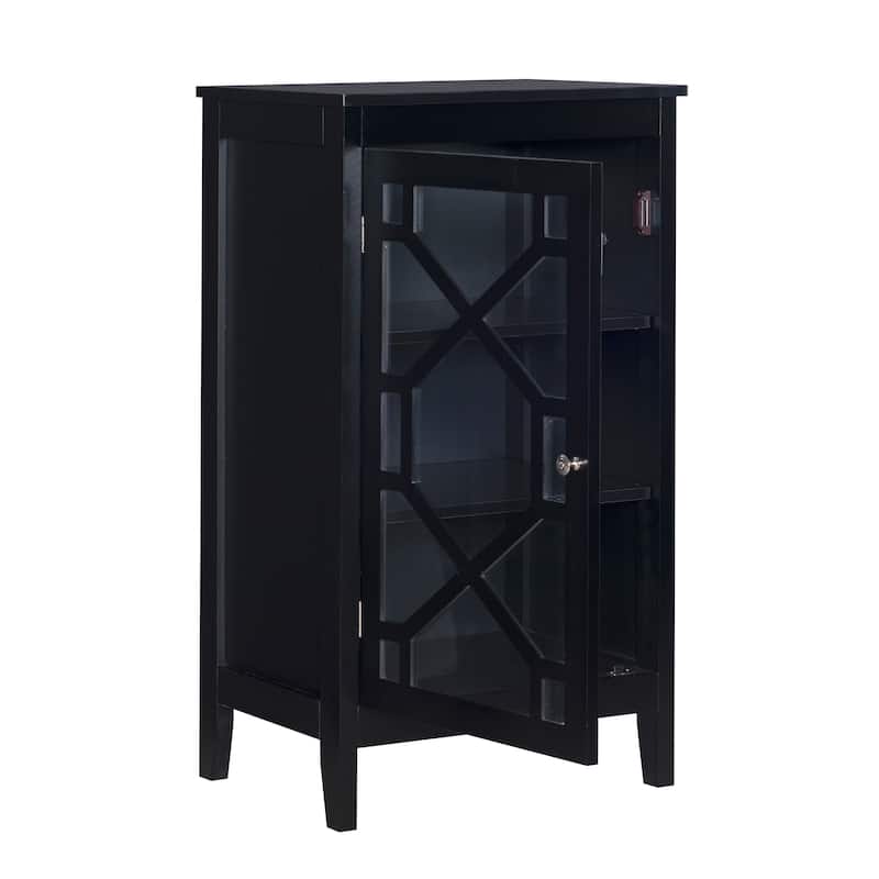 Ava Black Small Cabinet