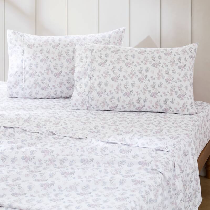 Lush Decor Suzette Pink Sheet Set