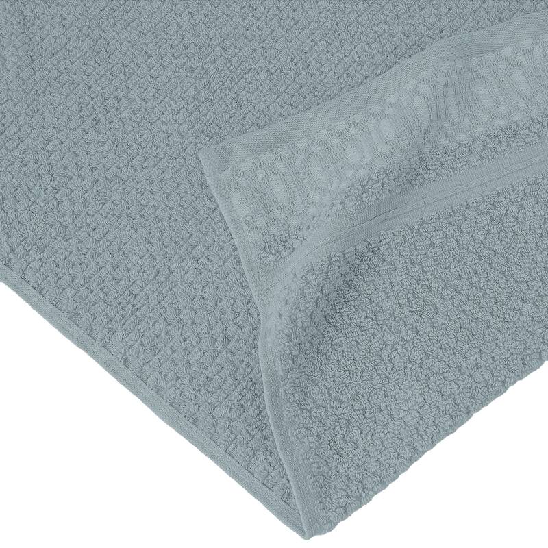 Modern Threads 6-Piece Jacquard Towel Set Astra - 100% Cotton, Bath, Hand & Washcloths - Modern Geometric Pattern