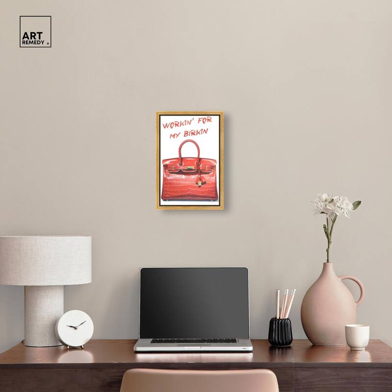 Doll Memories - Red Dream Canvas by Art Remedy
