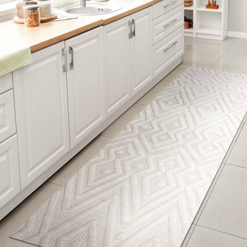 JONATHAN Y Salines Moroccan Diamond Indoor/Outdoor Area Rug