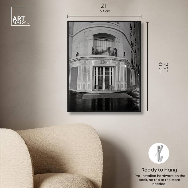 Couture Corner Canvas by Art Remedy
