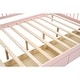 preview thumbnail 18 of 22, Multi-functional Design,Full Size Daybed with Trundle and Support Legs,Solid Construction