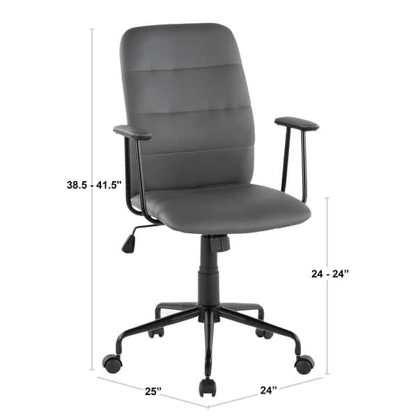 Carbon Loft Hakim Contemporary Office Chair - N/A