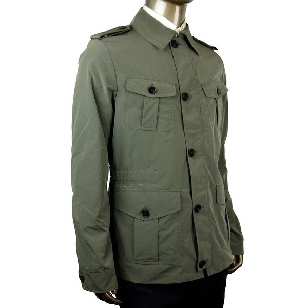 gucci pea coat mens
